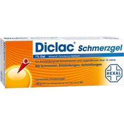 DICLAC SCHMERZGEL 1% GEL